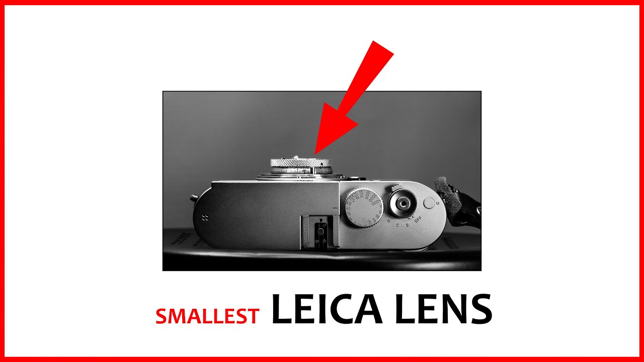 🔴 Самый маленький объектив Leica + поддельный Leica на eBay | Leica Elmar 5 см f3.5 против Indust...