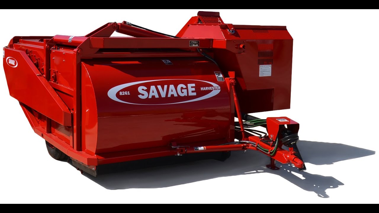 Savage Pecan Harvester 8261