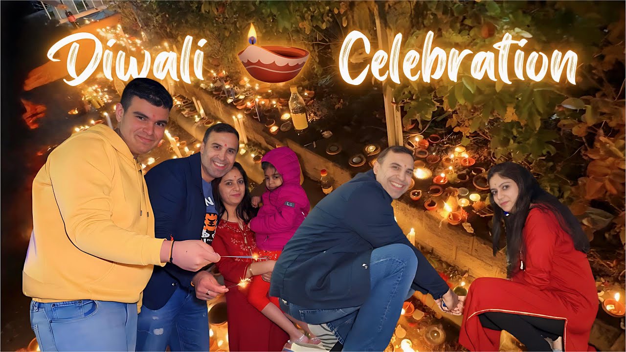 Our Special Diwali 🪔 Celebration In Canada 🇨🇦 | Diwali Celebration 2025💥