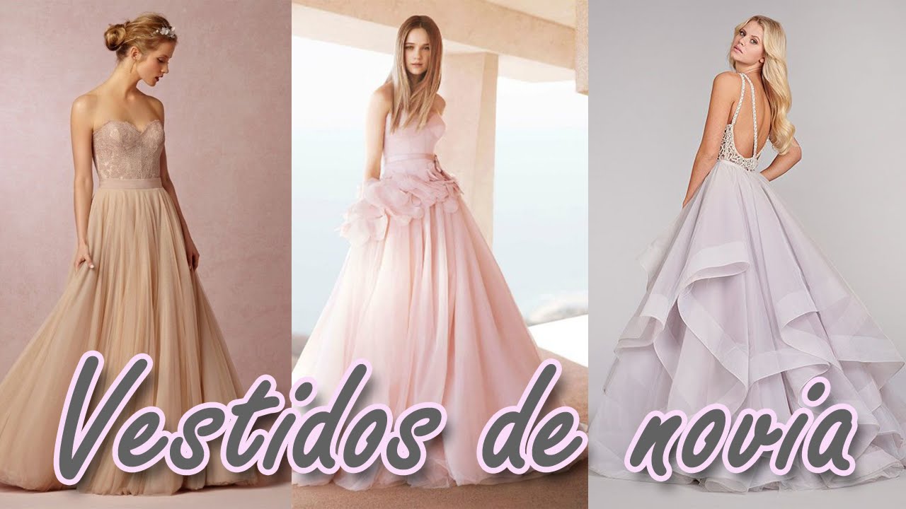 &iexcl;&iexcl;Vestidos de Novia de colores para Novias Modernas!! HD