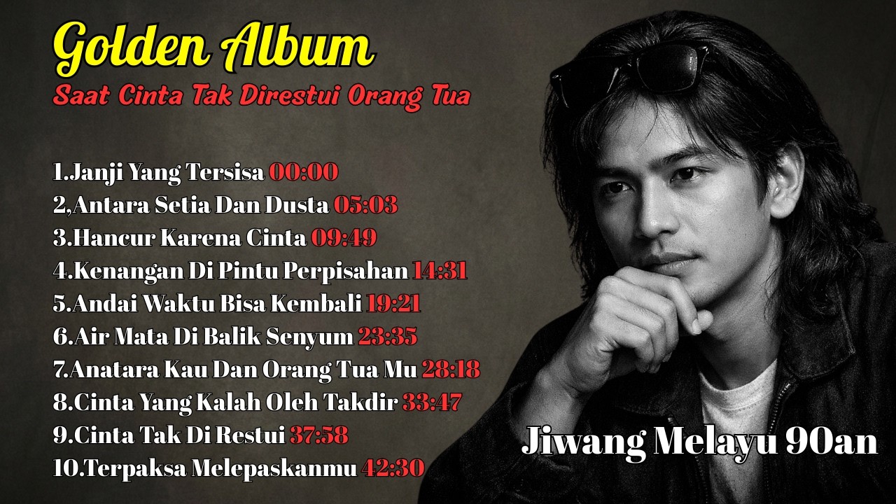 Lagu Jiwang Melayu 90an Terbaik 💔 Nonstop Full Album Nostalgia Patah Hati & Cinta Tak Direstui