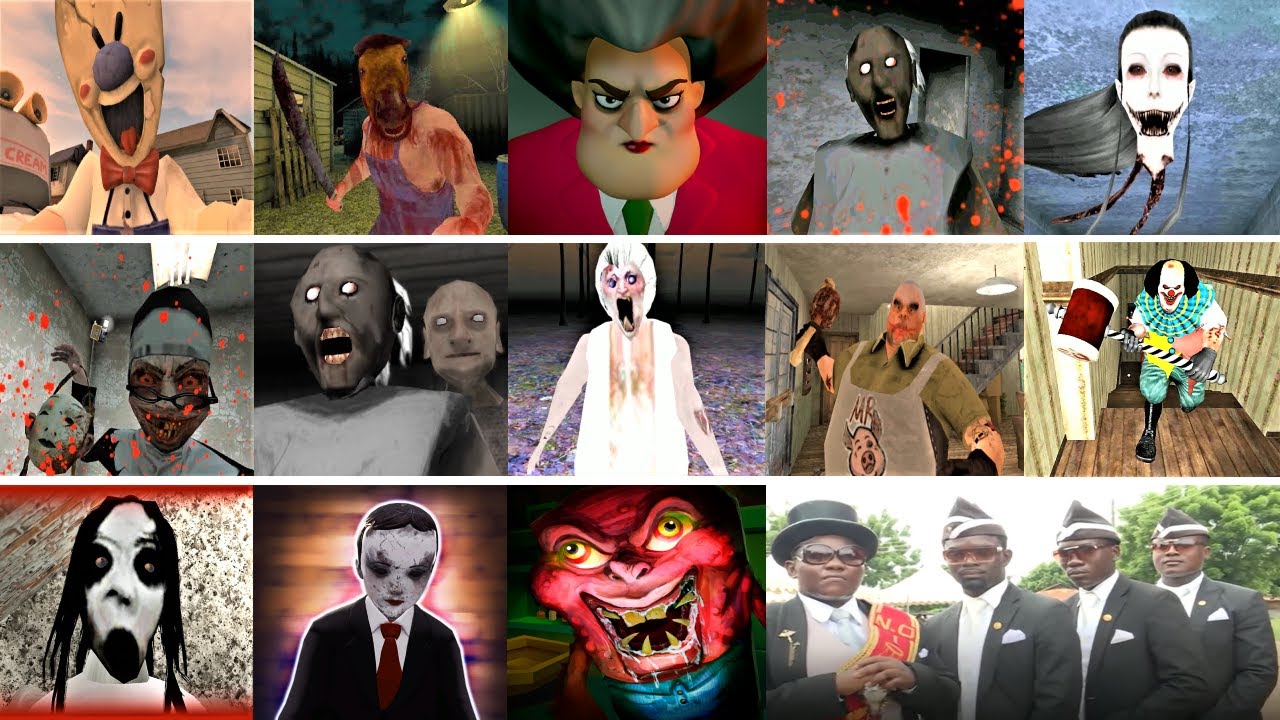 Caught Moments + Coffin Dance | Many Horror Games, Including Granny