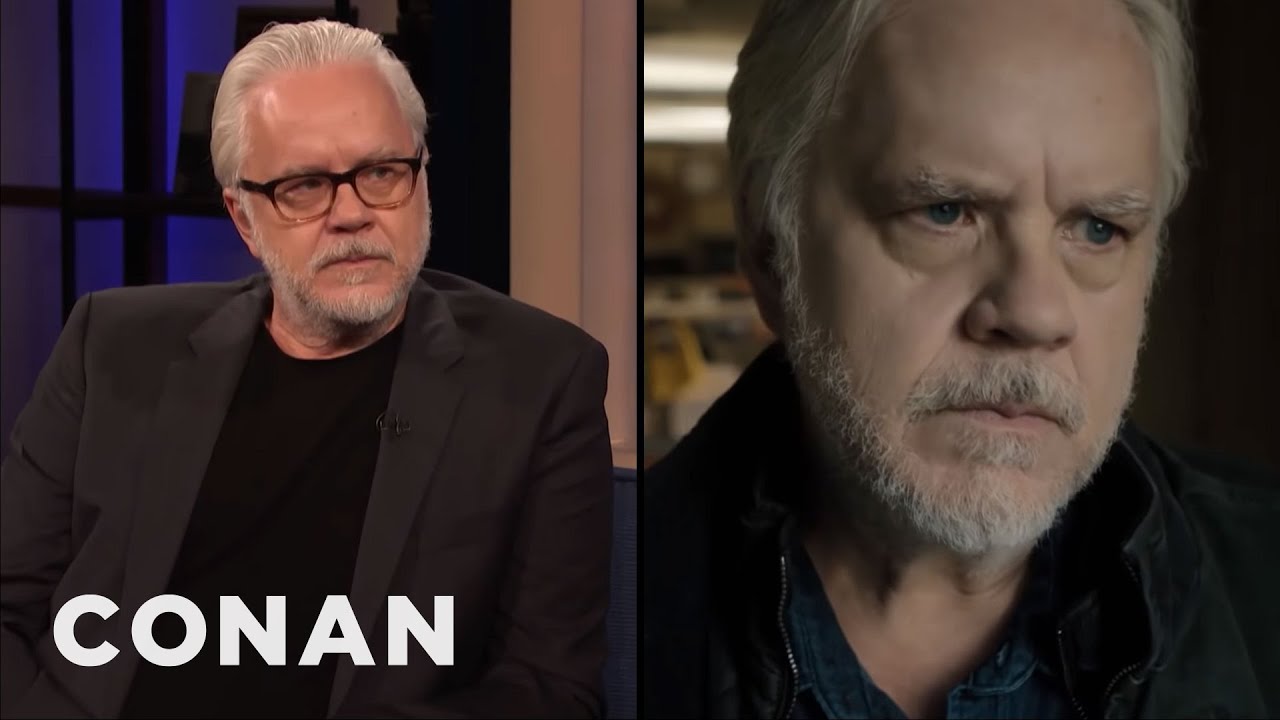 Tim Robbins Is Very Good At Looking Menacing | CONAN on TBS