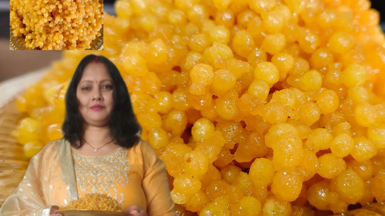 मीठी बूंदी गोल -गोल मोती दाने जैसी | Perfect &Juicy Boondi Recipe |