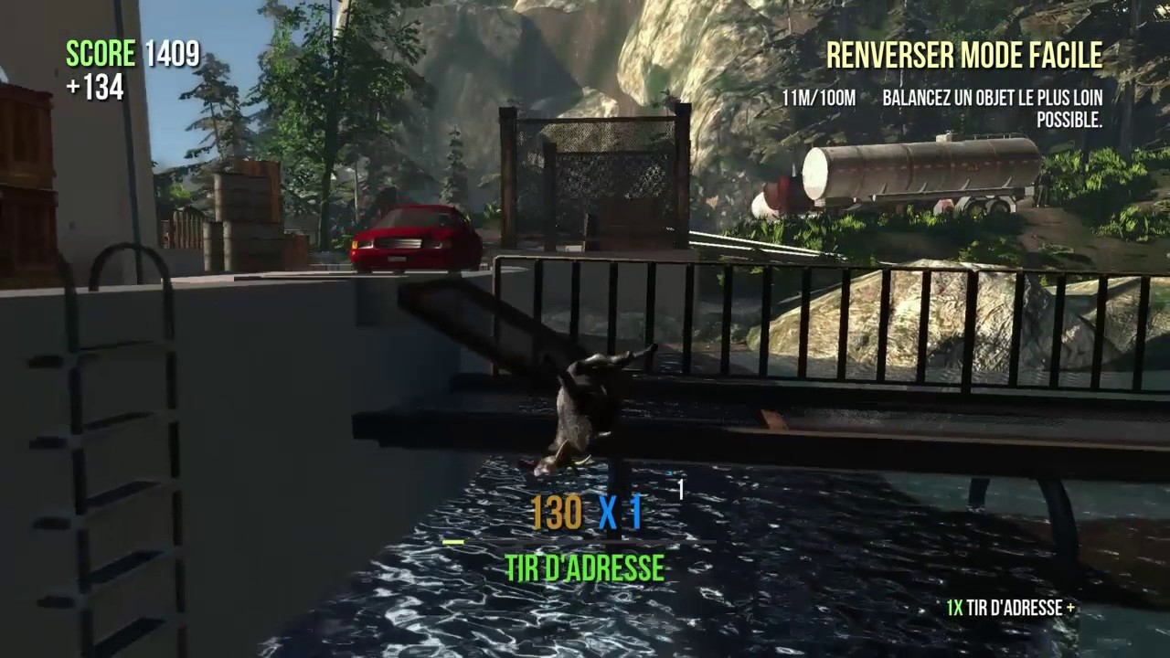Goat simulator trophée: Chèvre de construction: Les 3 blocks de minecraft