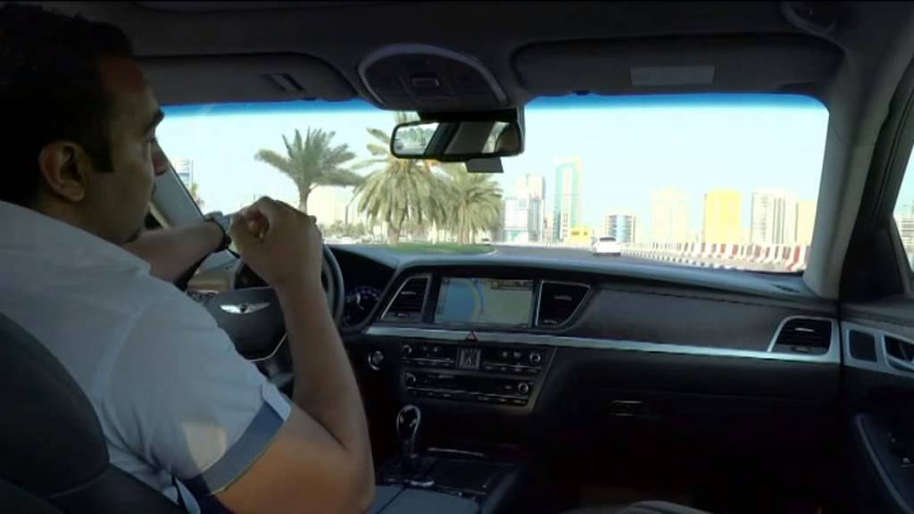 تجربة هيونداي جينيسس ثمانية سلندر 5 لتر مع سامر المعاضيدي