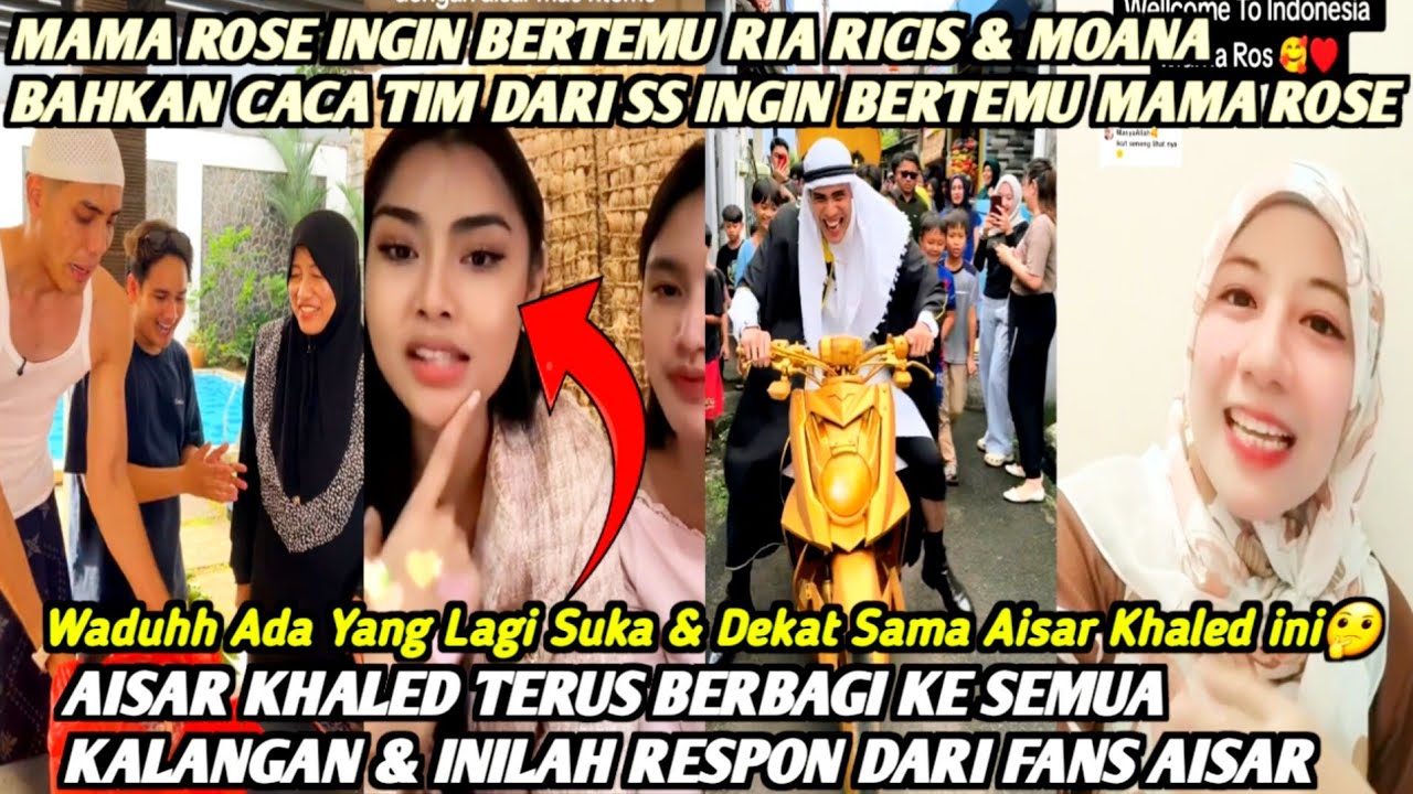 WAH ADA YANG LAGI SUKA SAMA AISAR KHALED LHO⁉️CACA TIM SS INGIN BERTEMU DENGAN MAMA ROSE❗SIAPA CACA❓