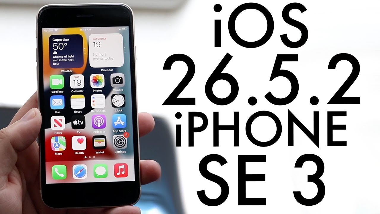 Обзор iOS 26.5.2 на iPhone SE (2022)! (Стоит ли устанавливать?)