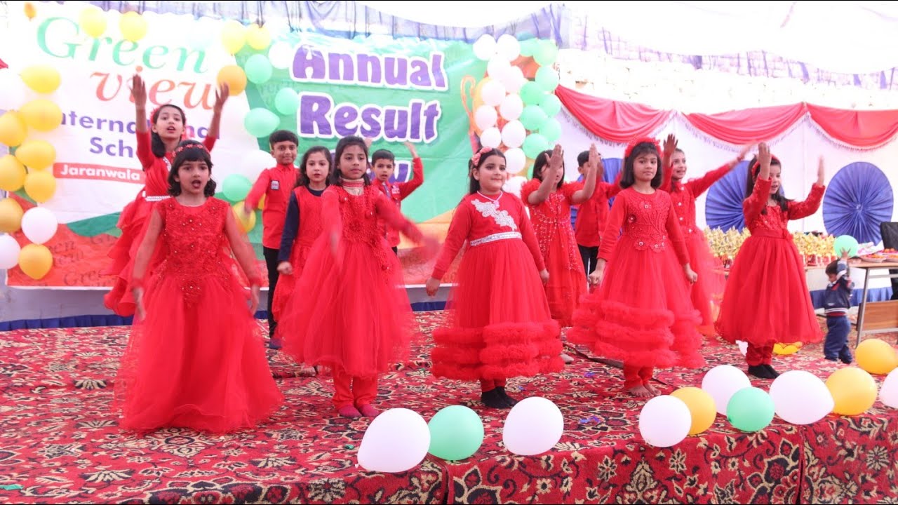 One Class performing Tablo On Annual Result Day | Annual Result @greenviewinternationalschool