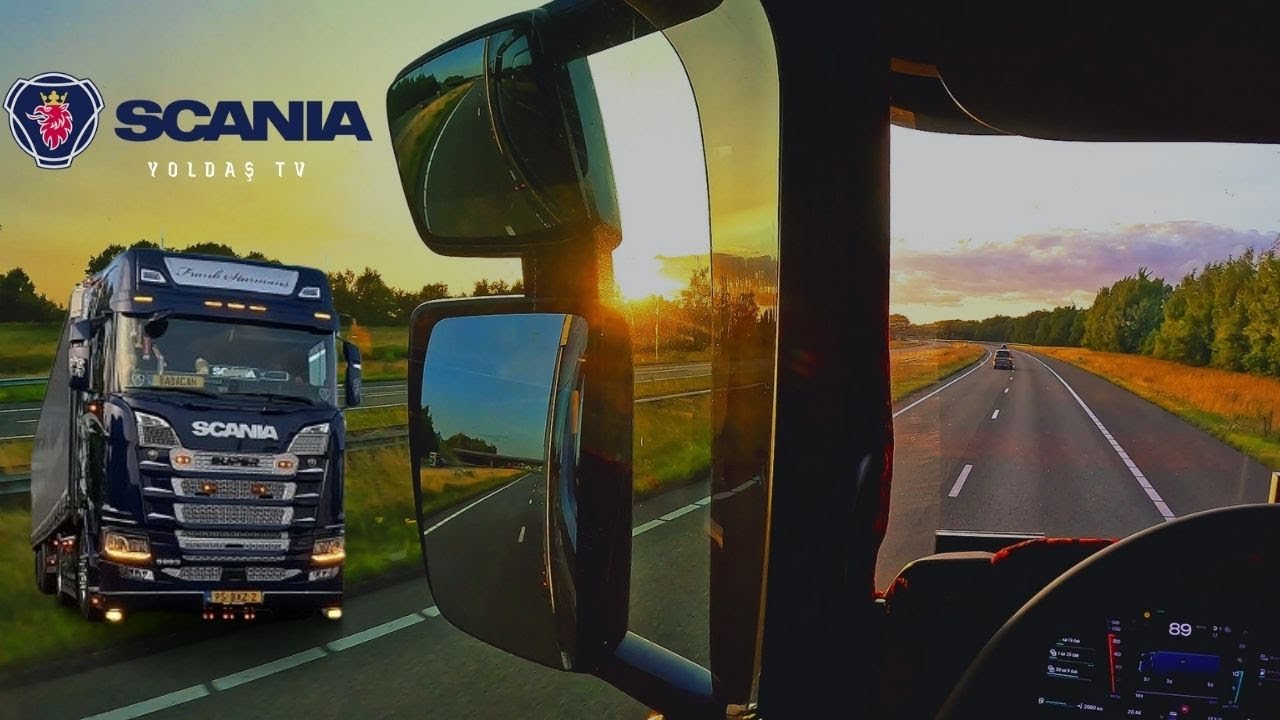 Scania ARIZA!! / Hafta 3 / Almanya - Hollanda Seferi