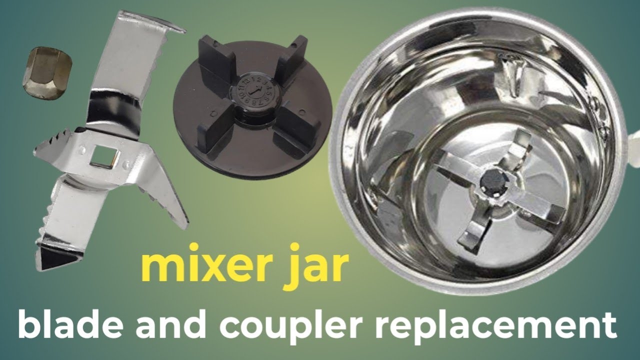 Mixer Grinder Chutney Jar Repair | Cutting Blade & Coupler Replacement Step by Step
