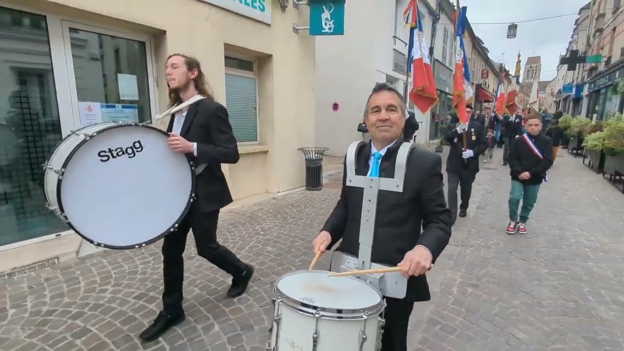 Commémoration du 8 mai 1945 - Prestation de l'Harmonie Municipale de Sucy-en-Brie