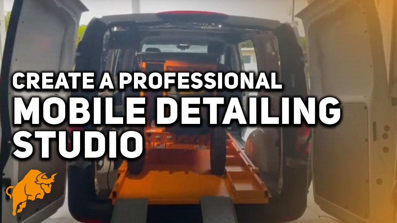 Check how easily you can transform a classic van into a professional mobile detailing studio😍