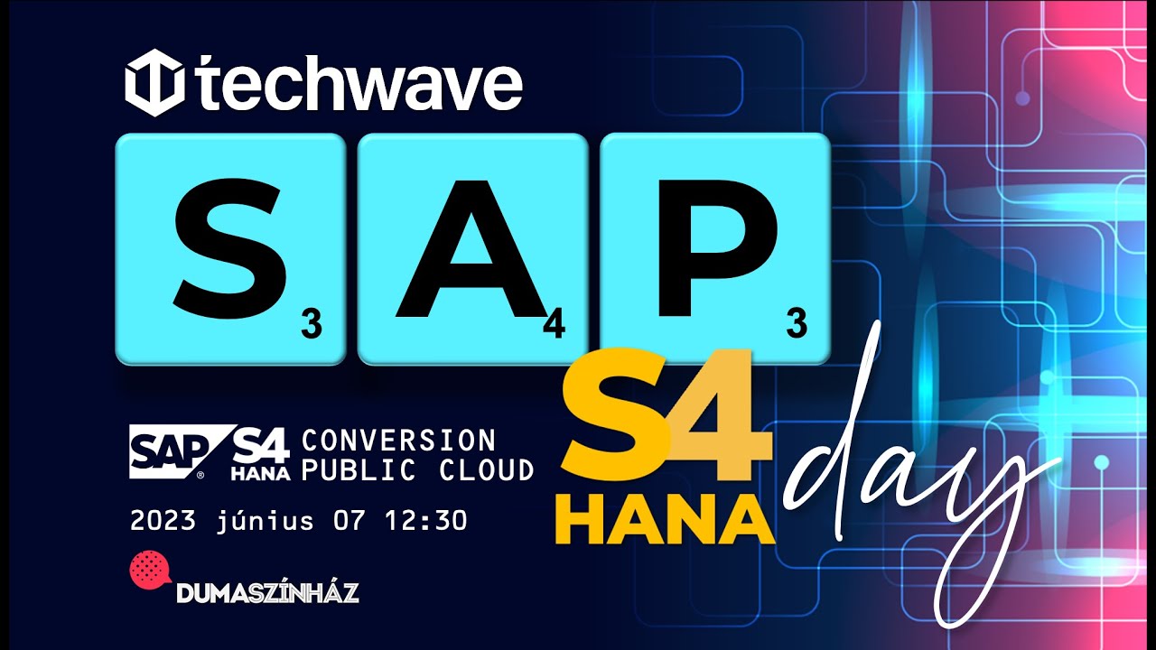 Techwave SAP S4 HANA Day mood video