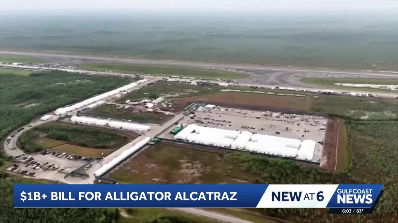 Florida taxpayers face billion-dollar bill for Alligator Alcatraz