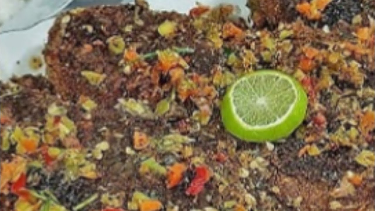 سمك مشوي في البيت بطريقة سهله وبسيطه 