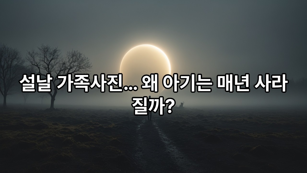 《설날마다 세뱃돈을 받는 아기… 가족 중 아무도 낳은 적이 없다》