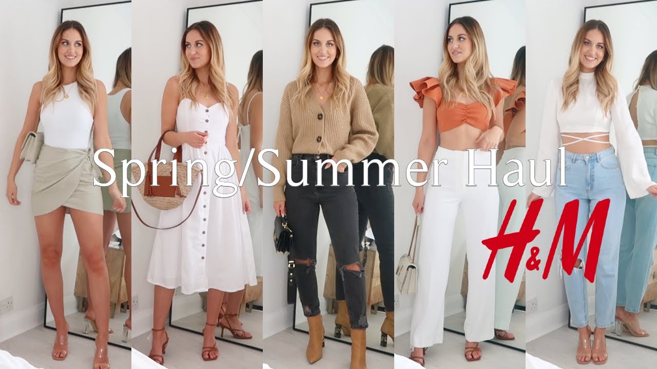 NEW IN H&M HAUL & TRY ON | SPRING/SUMMER 2021