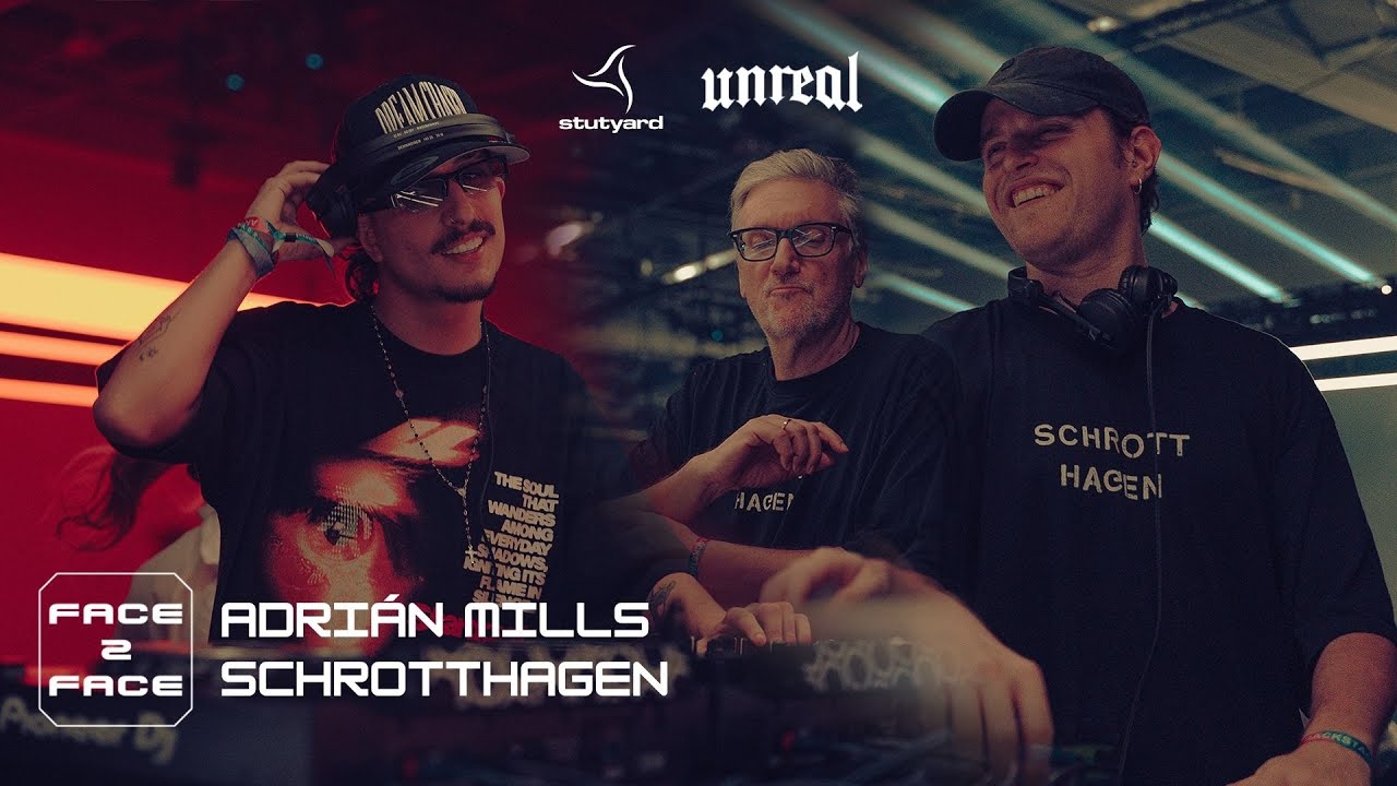 ADRIÁN MILLS F2F SCHROTTHAGEN | FACE 2 FACE X UNREAL: STUTTGART EXPO | CINEMATIC TECHNO SET