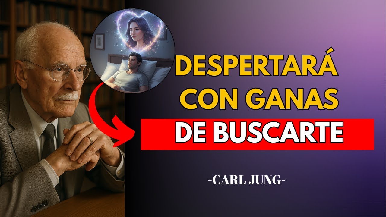 Duerme con esta TELEPATÍA y hará que TE BUSQUE al despertar | Ley de Atracción | Carl Jung
