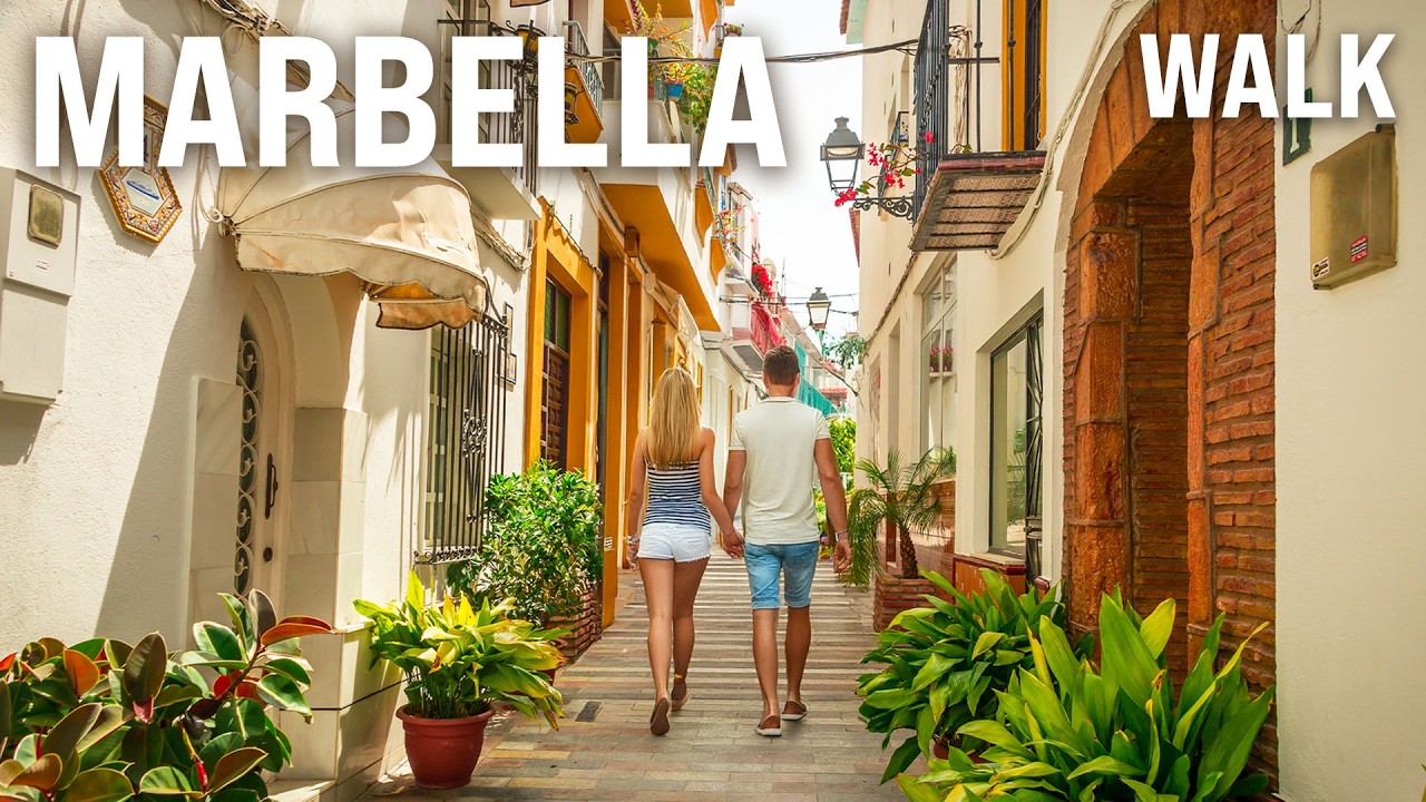 A Relaxing Walk Through Marbella 2025 | Spain’s Elegant Riviera [4K/60fps]