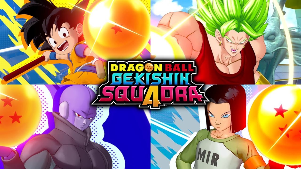 Dragon Ball Gekishin Squadra - All Dragon Ball Poses (4K 60FPS)