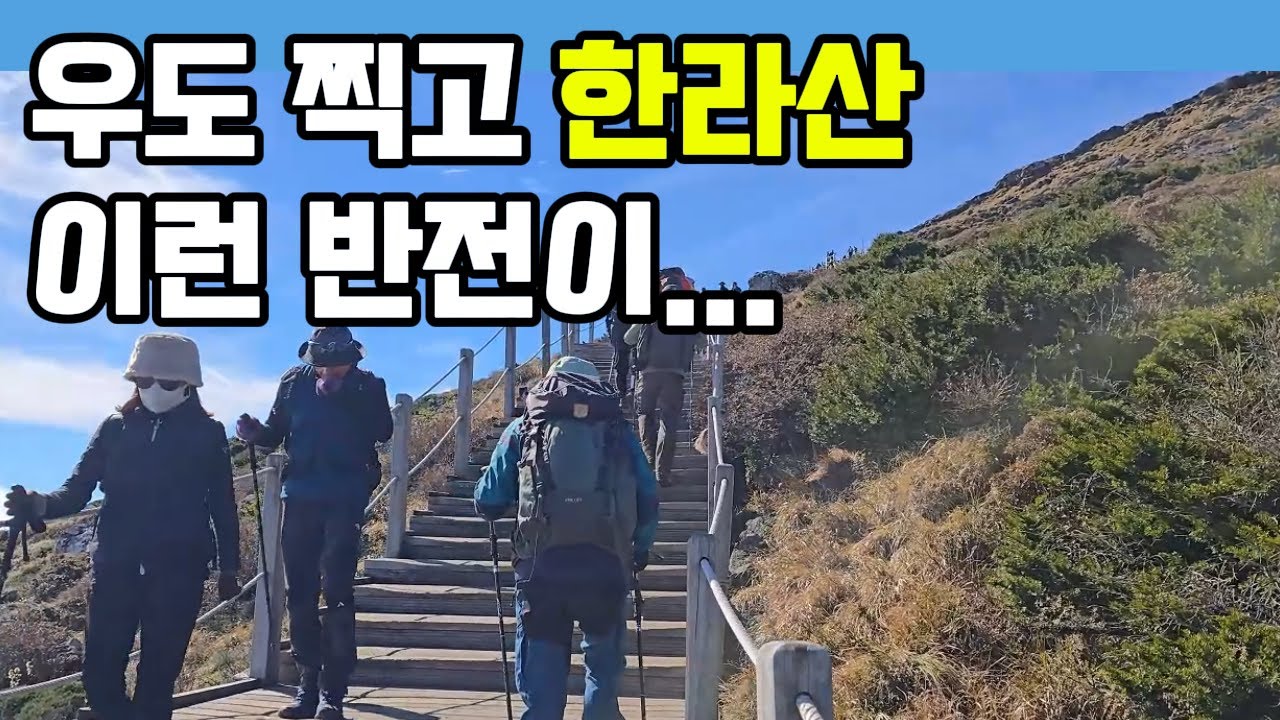 제주도 평생 한 번은 꼭 가봐야 할 곳이지만 인증샷이 뭐 그리 중한디ㅣ우도 차박 찍고 한라산까지 ㅣ제주도 한 달 살기 차박 4부