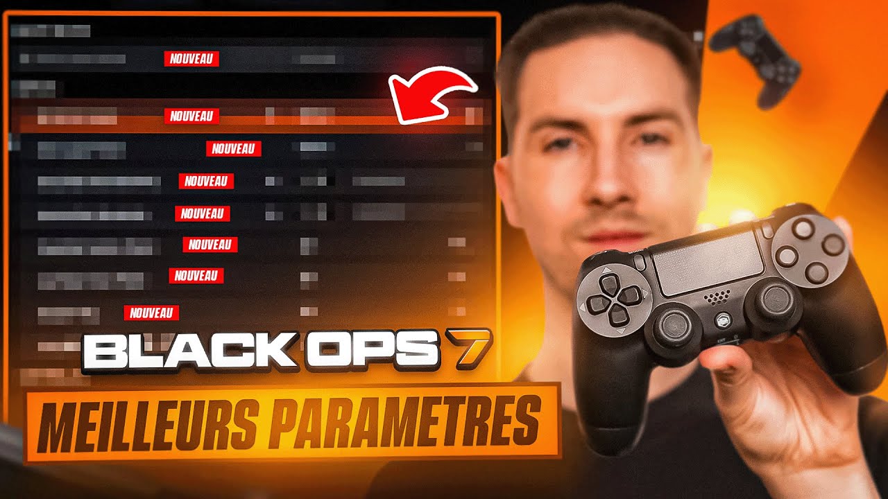 Les Meilleurs Paramètres pour BLACK OPS 7 (Manette, Visée, Mouvements)