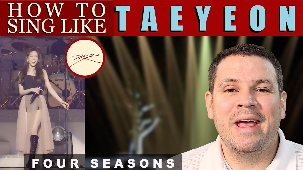 How to sing like TAEYEON FOUR SEASONS: Voice Teacher/Opera Stage Director Reacts, Analyzes, Teaches