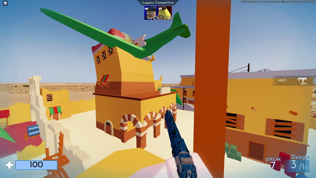 1v1 SkeletonProYT Rematch (Full Match)