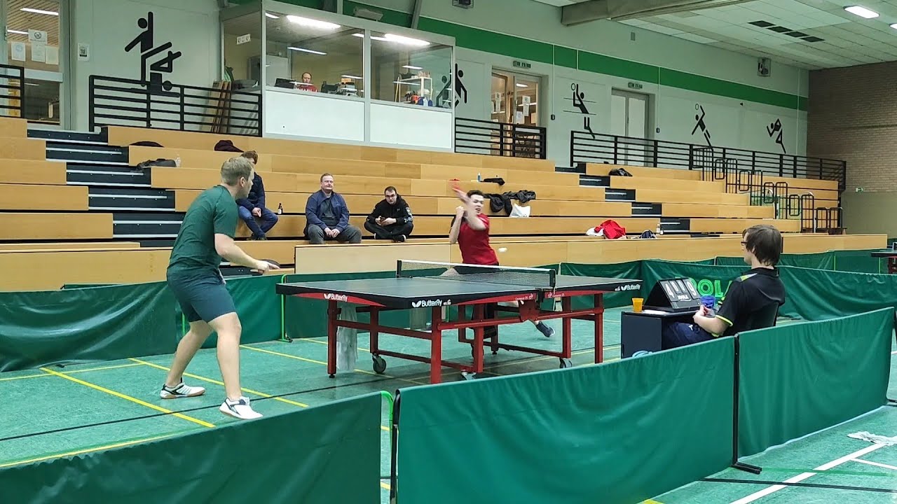 Finale bis 1700 TTR - 76. Grevenbroicher Stadtmeisterschaften - Manuel Lesser vs Leon-Luca Schlage