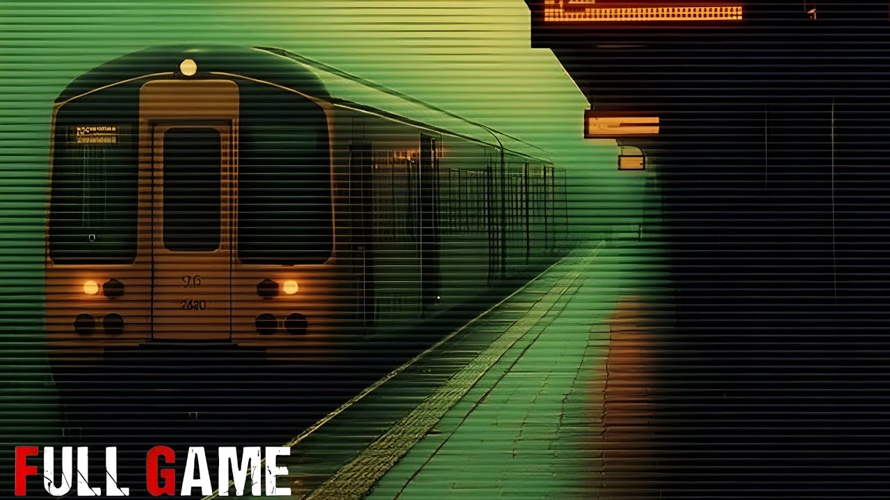 THE GHOST TRAIN 幽霊列車 _ New Beautiful Full Horror Game | Walkthrough Game | no commentary | PC