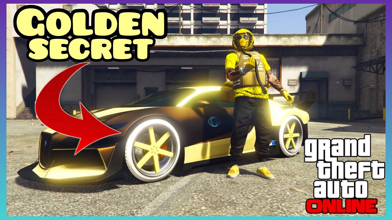 COMO CONSEGUIR Y PONER LLANTAS GOLDEN SECRET EXCLUSIVAS - MUY FACIL - GTA ONLINE PS4 Xbox ONE