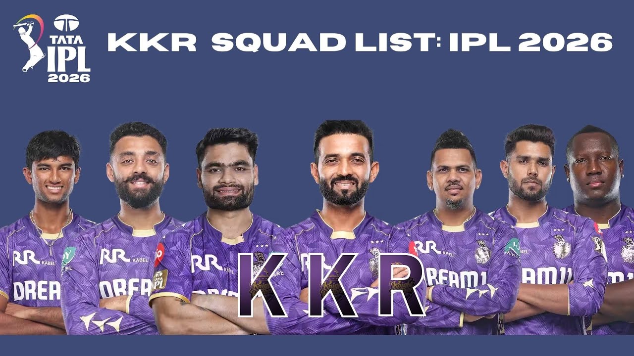 KKR 2026: The Knights are Ready for Battle! ⚔️#cricket #ipl2026 #kkr2026 #kkr #srk #kkrsquad