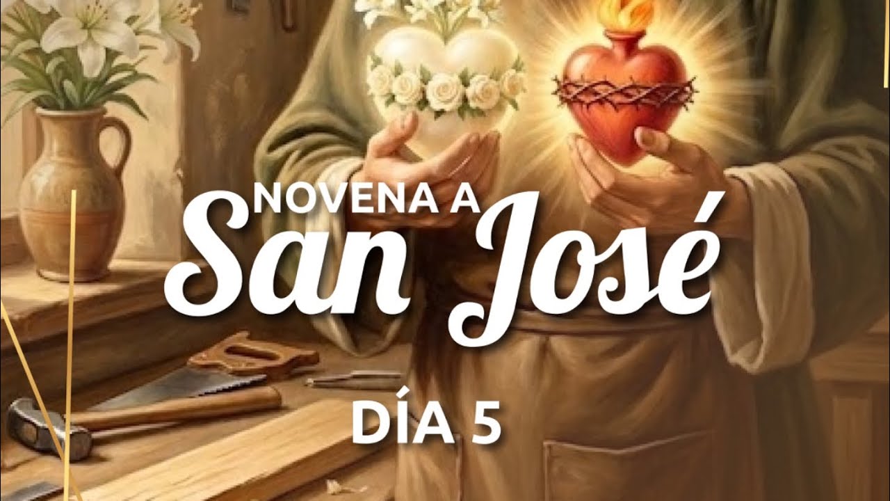 Día 5🤎 Novena en Honor a San José 