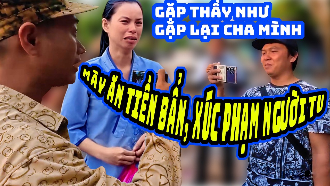 Phật Tử Khóc Nức Nở Khi Nhìn Các Sư Hằng Ngày Bị Kẻ Xấu Xuyên Tạc.