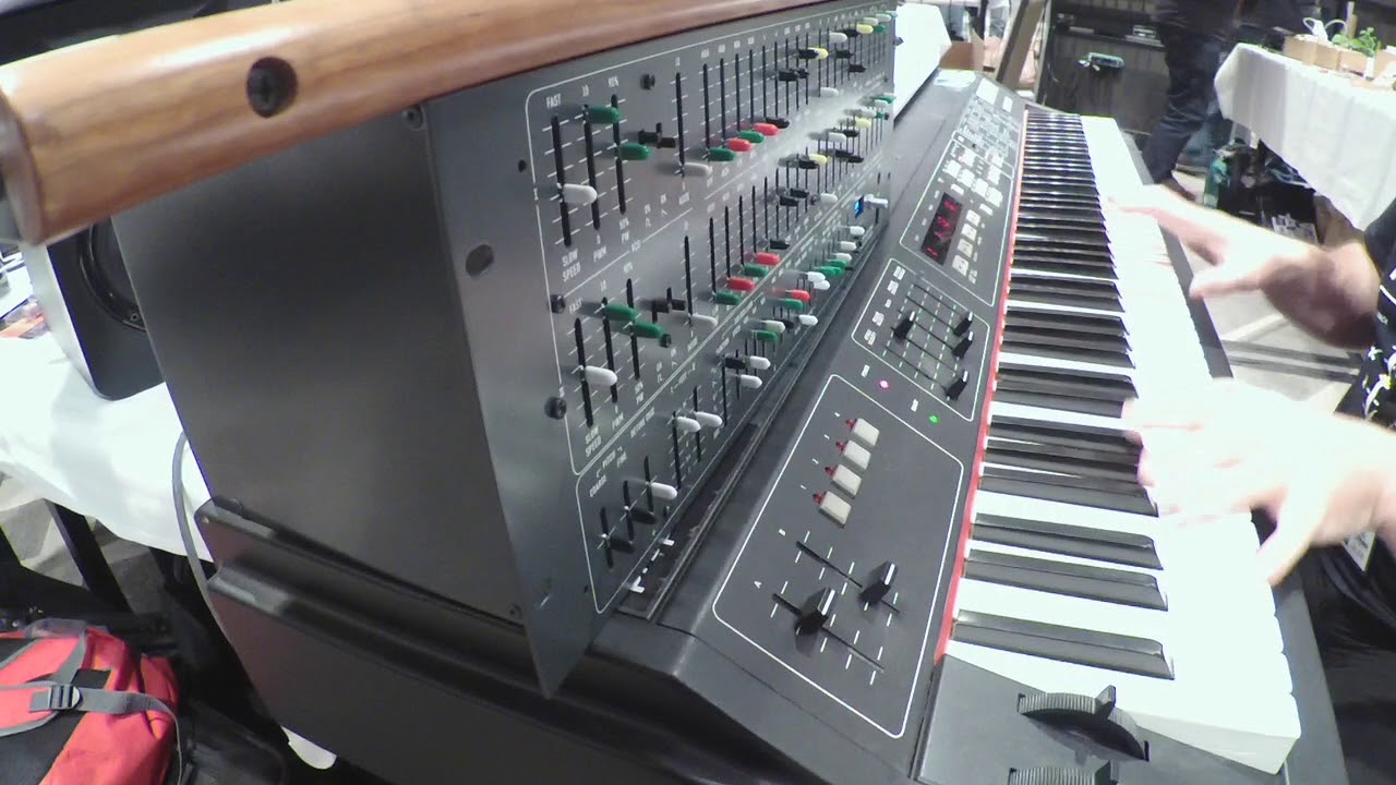 Knobcon 2018, Tasty Deckard's Dream Session. Synth guru Gianni Grisanzio!