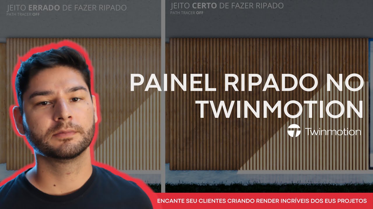 🔴 LIVE: PAINEL RIPADO NO TWINMOTION | O jeito certo de fazer