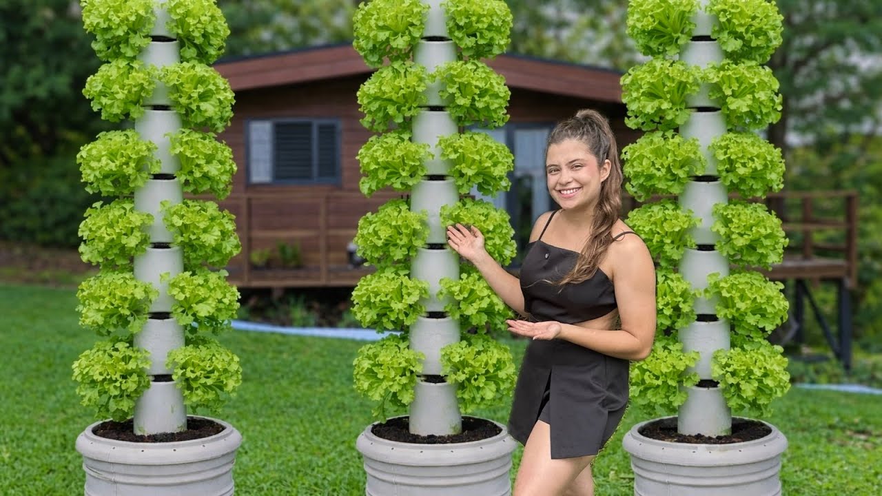 Construindo uma horta vertical 100% automática gastando pouco