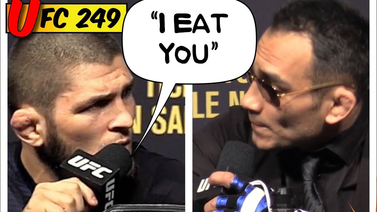 Khabib Nurmagomedov Tells Tony Ferguson, 