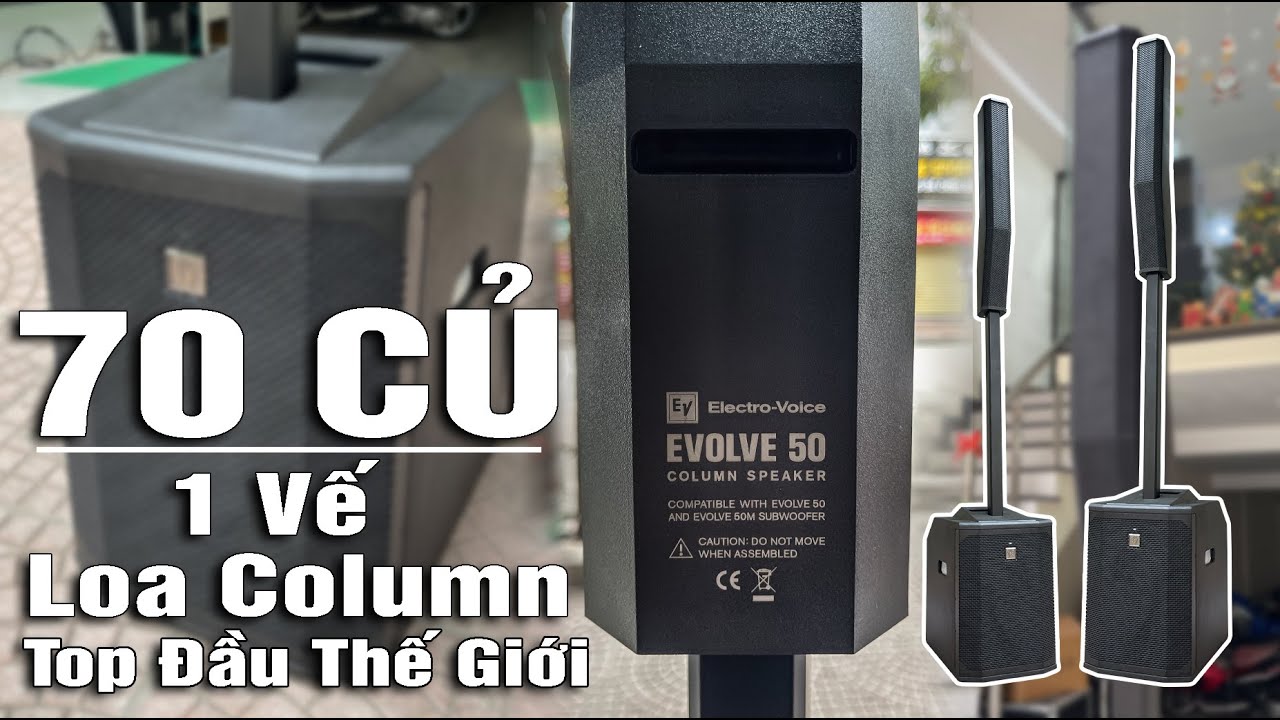 Loa Column ElectroVoice - EVELVE 50M - Loa Cột Top Đầu Thế Giới