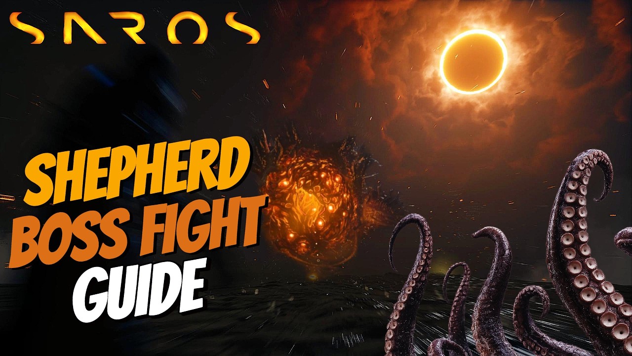 SAROS: How to beat SHEPHERD (BOSS GUIDE)