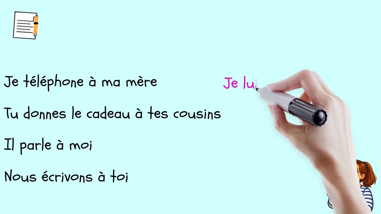 Indirect object pronouns in French