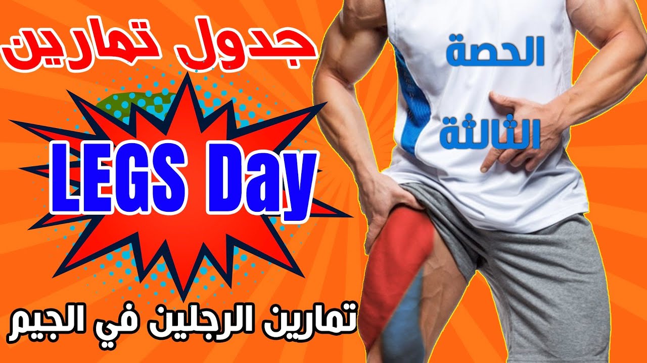 leg workout تمارين الرجلين في الجيم والتخلص من دهون الارداف