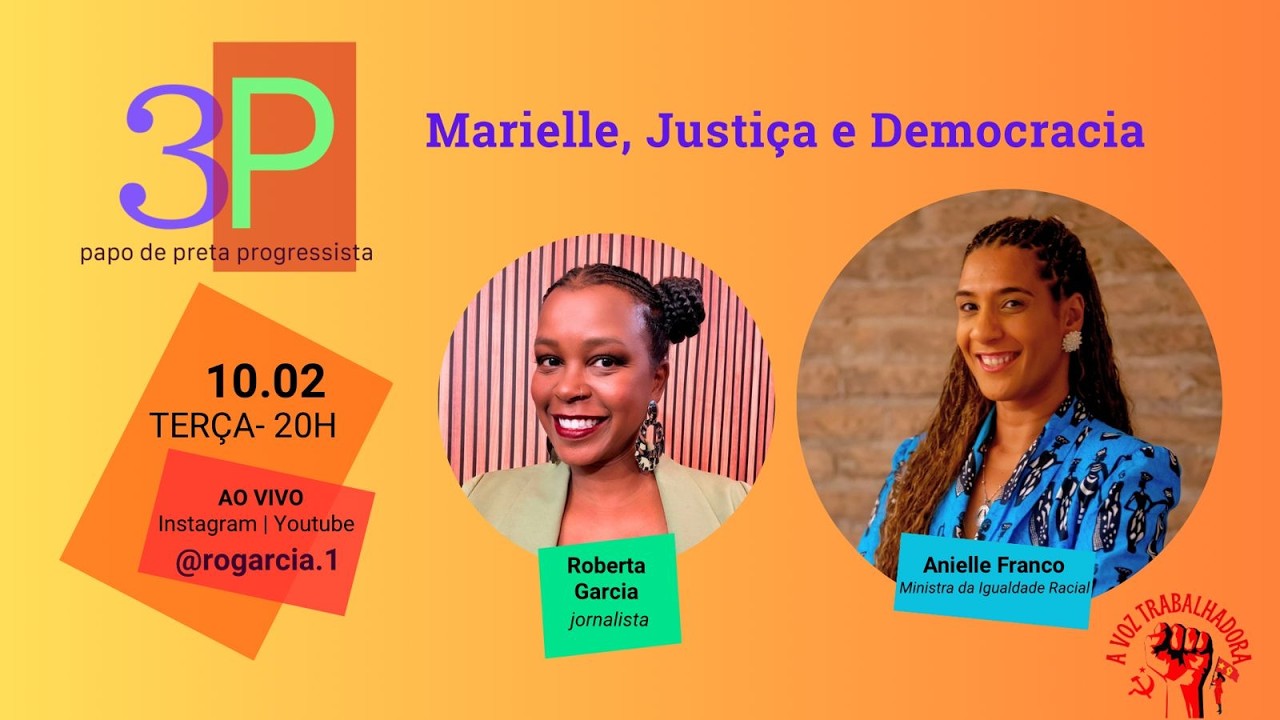 3P - MARIELLE, JUSTIÇA E DEMOCRACIA