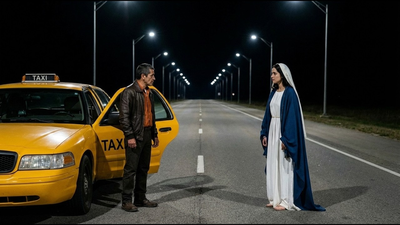 A taxi driver gave a ride to the Virgin Mary on the highway and heard these incredible words of fait