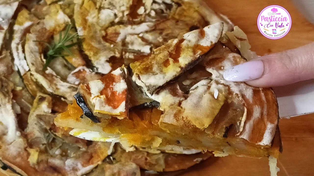 Schiacciata di Zucca Senza Glutine 🧡 Facile, Croccante Fuori e Morbida Dentro | Ricetta Light