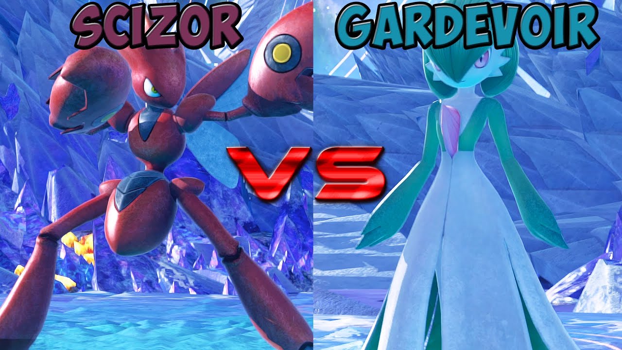 Pokken tournament DX - Scizor vs Gardevoir