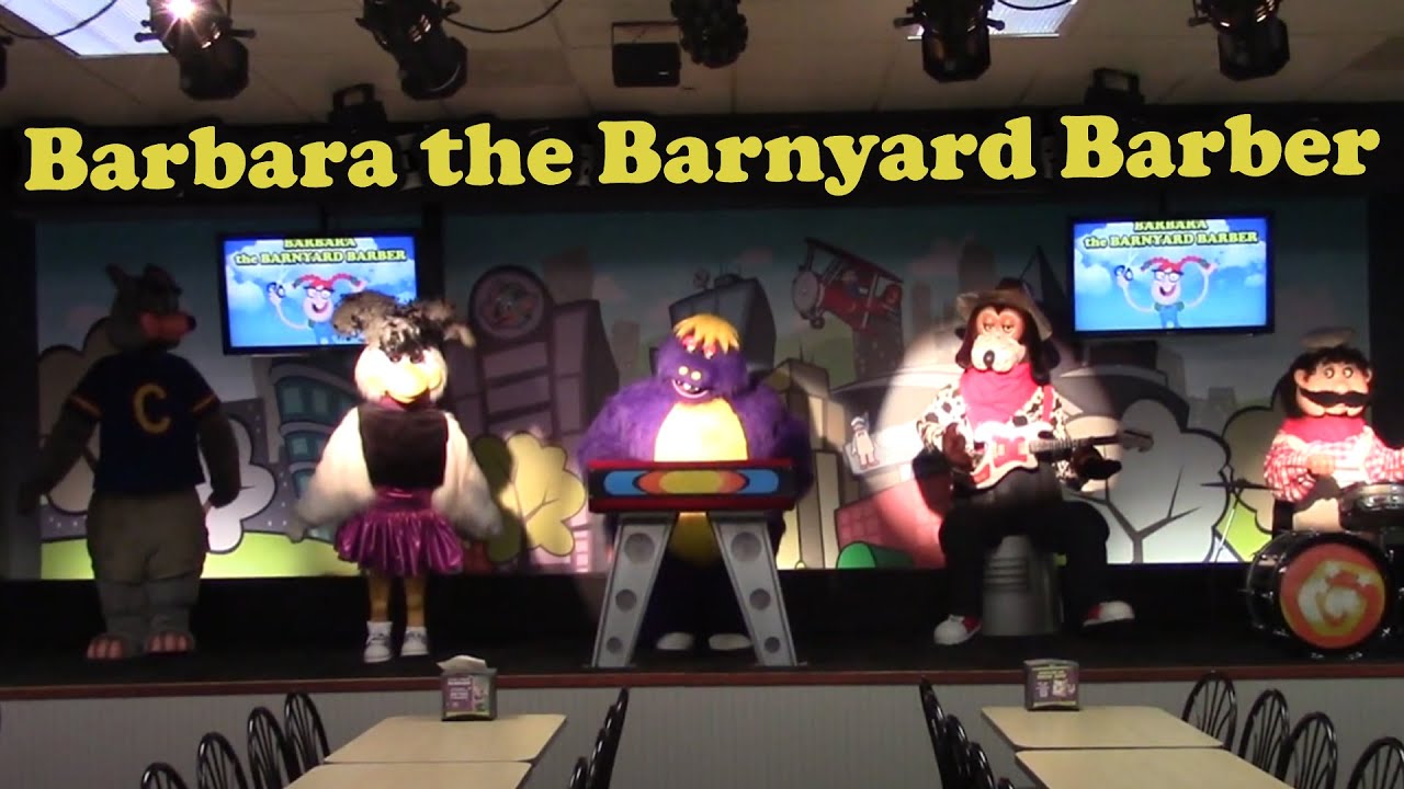 Chuck E. Cheese - Barbara the Barnyard Barber (Springfield, IL)