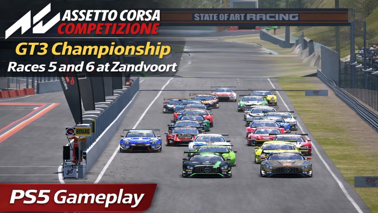 Assetto Corsa Competizione – GT3 Race | Zandvoort | PS5 Gameplay